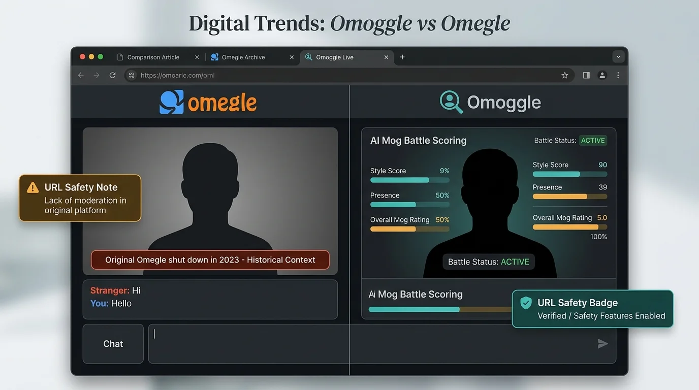 Omoggle vs Omegle: What Changed in Random Video Chat?